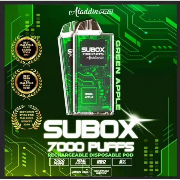 subox_disposable_green_apple